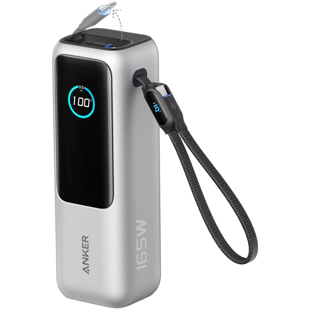 Павербанк для ноутбуков Anker Laptop 25000 мА·ч / 165 Вт Silver (A1695H41)